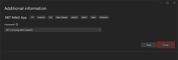 Additional information window